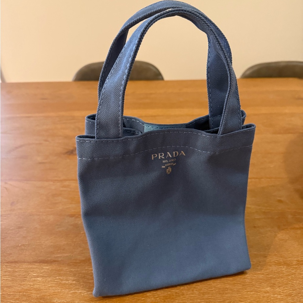 Prada Canvas Mini Tote GWP